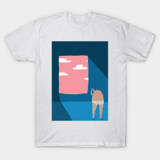 Looking at Clouds T-Shirt